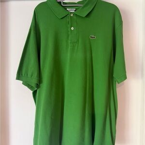 Lacoste Men’s Green Short-Sleeve Polo Shirt